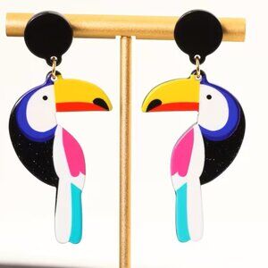 Toucan Bird Earrings Z167